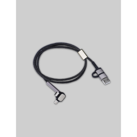 4-IN-1 PD CABLE - Versatile 1M Charging Cable with Phone Stand and Quick Charge Capability - Image 2