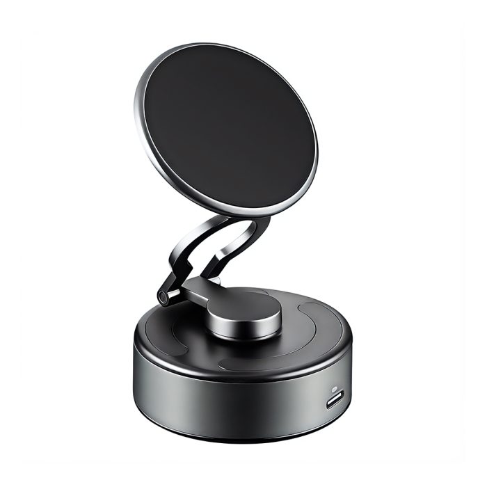 SUCTION PRO – Compact Multi-Scenario Magnetic Vacuum Holder with 360° Rotation & Triple Folding Design