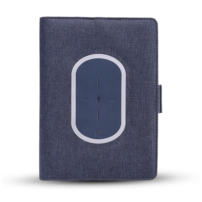 CHARGE NOTE - A5 Wireless Charger Notebook with NFC Technology and 5000mAh Power Bank