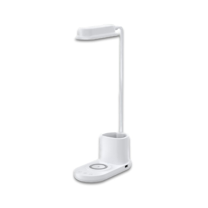 WIRELESS LAMP - LED Table Lamp with 3 Light Options and Fast Wireless Charging