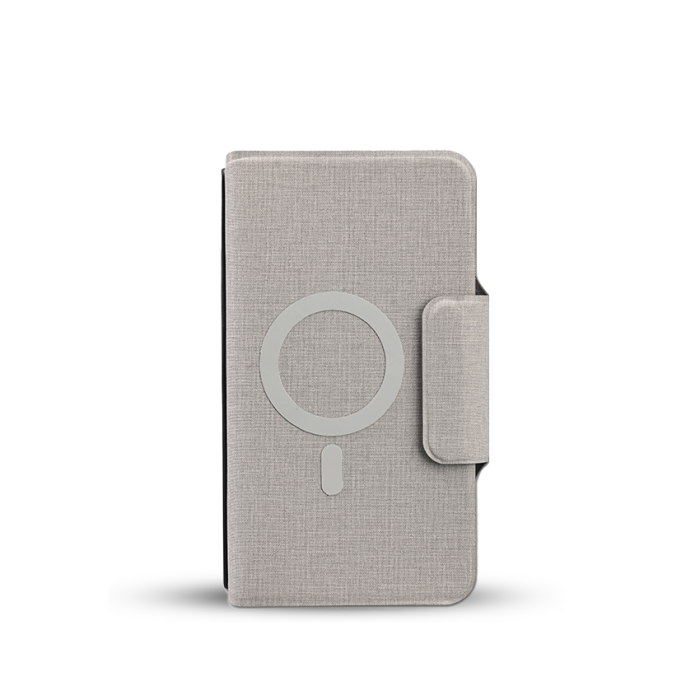 MAG-DAILY USE - Stylish Wallet with Built-in 5000mAh Power Bank and Organizer