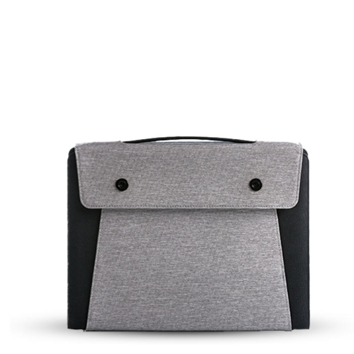OFFICE MOBILE PRO - Versatile RPET Computer Bag with 5000mAh Wireless Charging Power Bank